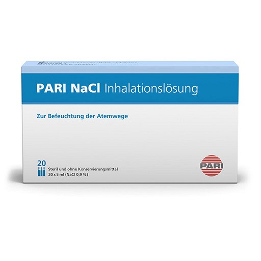 PARI NaCl 0,9% Inhalationslösung (20X5 ml) - medikamente-per-klick.de