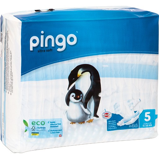 BIO WINDELN junior 12-25 kg Pinguin PINGO SWISS (36 Stk) -  medikamente-per-klick.de