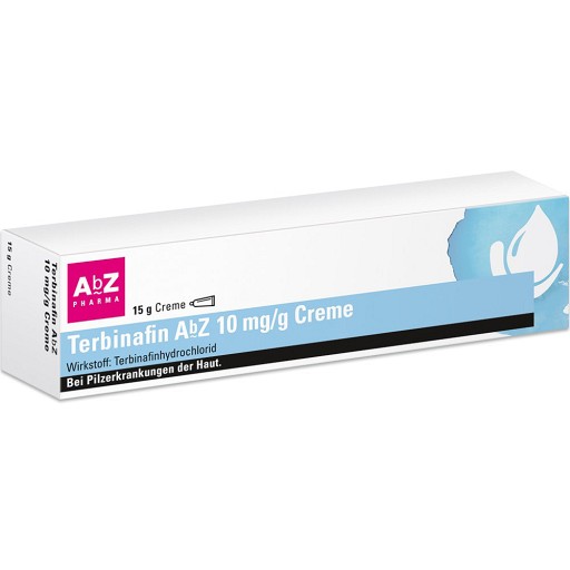 TERBINAFIN AbZ 10 mg/g Creme (15 g) - medikamente-per-klick.de