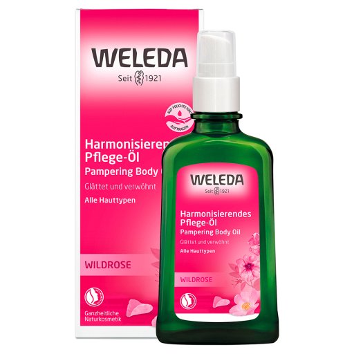 Weleda Körperöl Wildrose - harmonisierend & glättet die Haut (100 ml) -  medikamente-per-klick.de