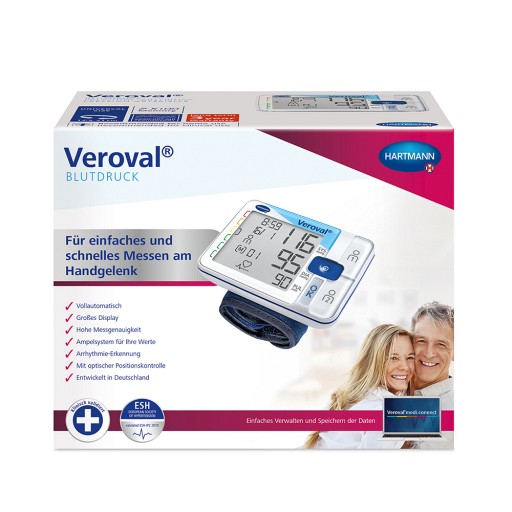 VEROVAL Handgelenk-Blutdruckmessgerät (1 Stk) - medikamente-per-klick.de
