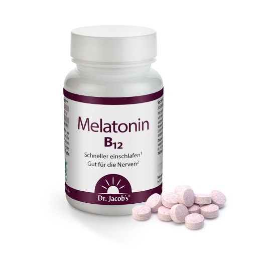 Dr. Jacob's Melatonin B12 60 Tabletten (60 Stk) - medikamente-per-klick.de