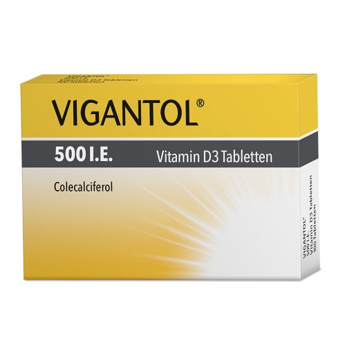 VIGANTOL 500 I.E. Vitamin D3 Tabletten (50 Stk) - medikamente-per-klick.de