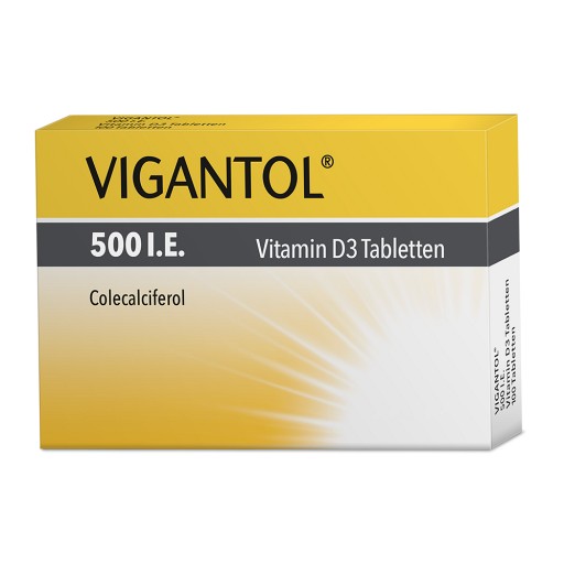 VIGANTOL 500 I.E. Vitamin D3 Tabletten (100 Stk) - medikamente-per-klick.de