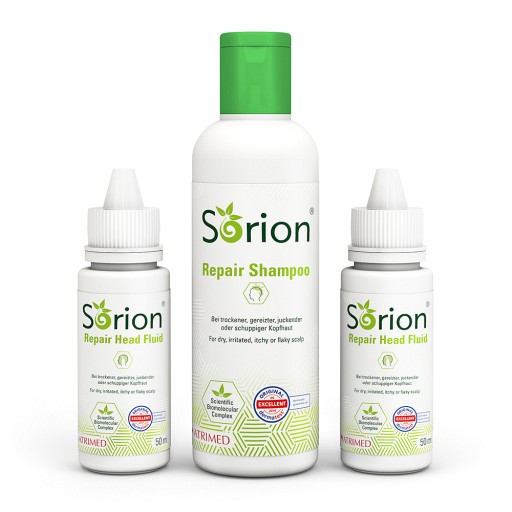Sorion Repair Shampoo 200 ml + 2x Repair Head Fluid à 50 ml (1 Packungen) -  medikamente-per-klick.de
