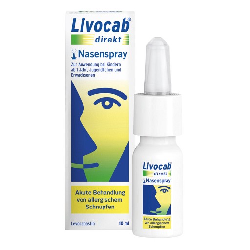 Livocab® direkt Nasenspray bei Allergie (10 ml) - medikamente-per-klick.de
