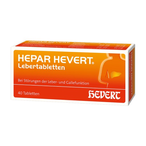 HEPAR HEVERT Lebertabletten (40 Stk) - medikamente-per-klick.de