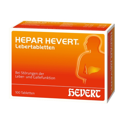 HEPAR HEVERT Lebertabletten (100 Stk) - medikamente-per-klick.de