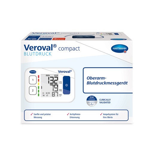 VEROVAL compact Oberarm-Blutdruckmessgerät (1 Stk) -  medikamente-per-klick.de
