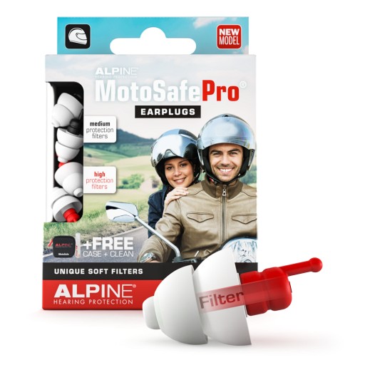 ALPINE MOTOSAFE Pro Gehörschutz f.Motorradfahrer (4 Stk) -  medikamente-per-klick.de