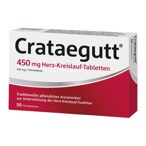 CRATAEGUTT 450 mg Herz-Kreislauf-Tabletten (50 Stk) -  medikamente-per-klick.de