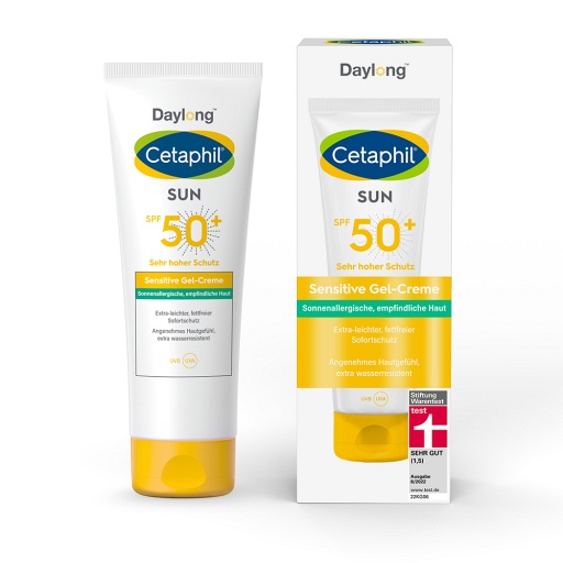 Cetaphil Sun Daylong SPF 50+ Sensitive Gel-Creme 100 ml | 14237220 |  medikamente-per-klick.de