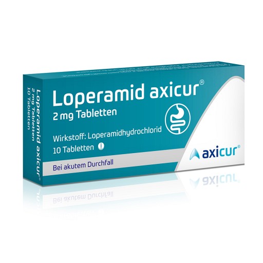 LOPERAMID axicur 2 mg Tabletten (10 Stk) - medikamente-per-klick.de