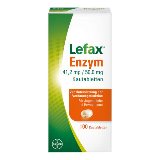 Lefax® Enzym zur Unterstützung der körpereigenen Verdauung (100 Stk) -  medikamente-per-klick.de
