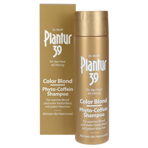 PLANTUR 39 Color Blond Phyto-Coffein-Shampoo (250 ml) -  medikamente-per-klick.de