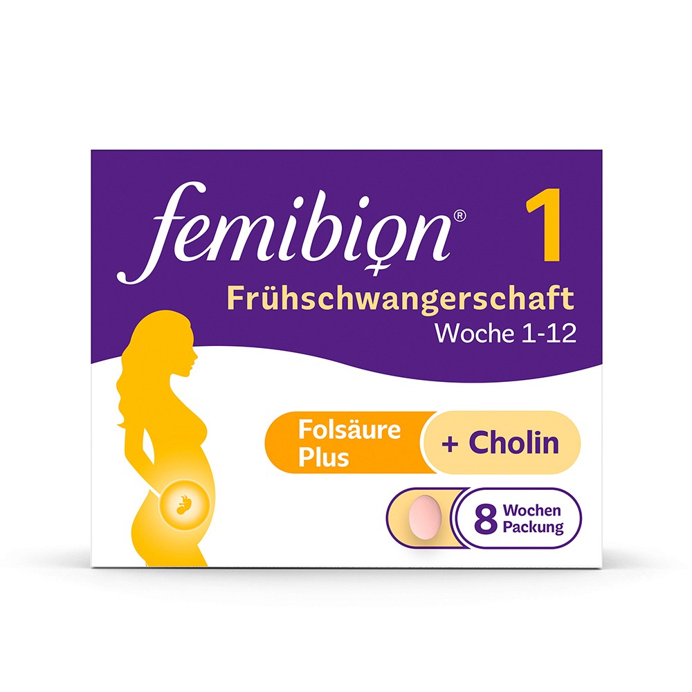 FEMIBION 1 Frühschwangerschaft Tabletten (56 Stk) - medikamente-per-klick.de