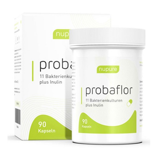 NUPURE probaflor Probiotika zur Darmsanierung Kapseln (90 Stk) - medikamente -per-klick.de