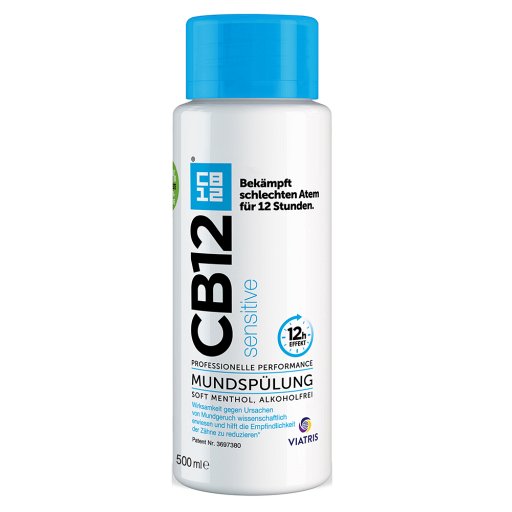CB12 Sensitive Mundspülung gegen Mundgeruch (500 ml) -  medikamente-per-klick.de