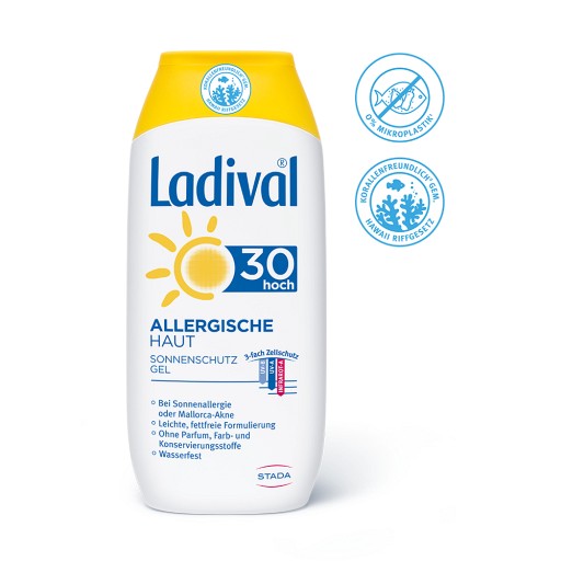LADIVAL allergische Haut Gel LSF 30 (250 ml) - medikamente-per-klick.de