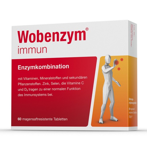 WOBENZYM immun magensaftresistente Tabletten (60 Stk) -  medikamente-per-klick.de