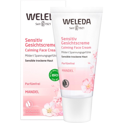 Weleda Sensitiv Gesichtspflege Mandel-sensible trockene Haut (30 ml) -  medikamente-per-klick.de