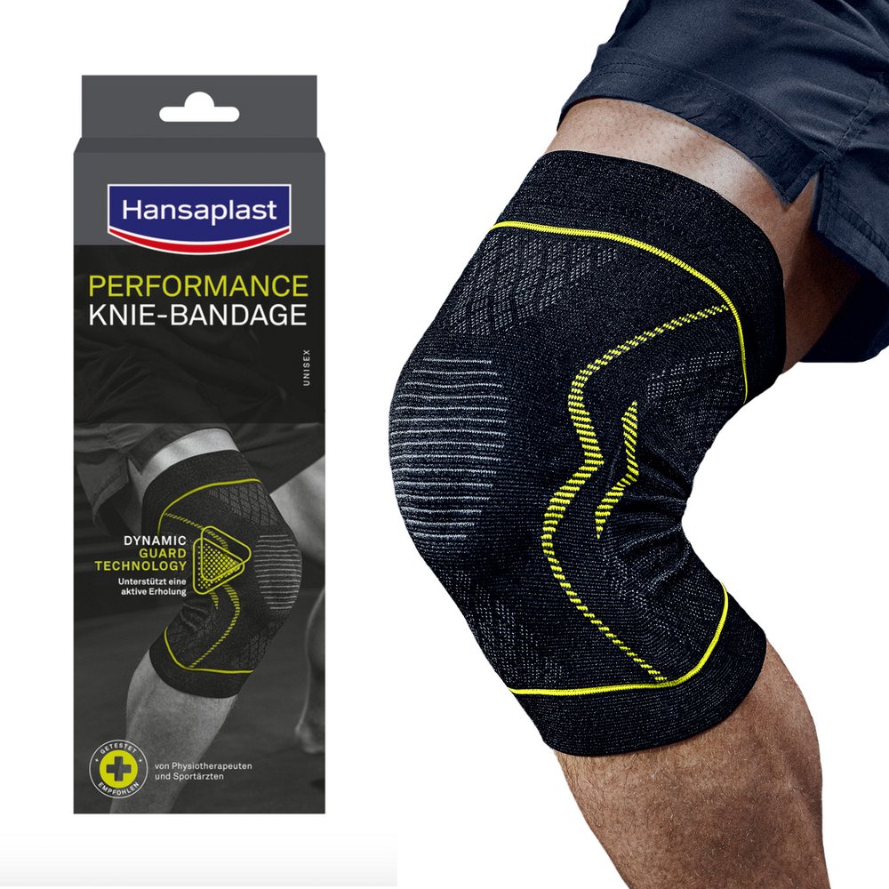 HANSAPLAST Sport Knie-Bandage Gr. L/XL (1 Stk) - medikamente-per-klick.de