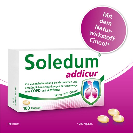 SOLEDUM addicur 200 mg magensaftres.Weichkapseln (100 Stk) - medikamente -per-klick.de