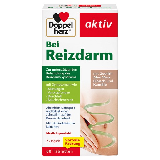 DOPPELHERZ bei Reizdarm Tabletten (60 Stk) - medikamente-per-klick.de