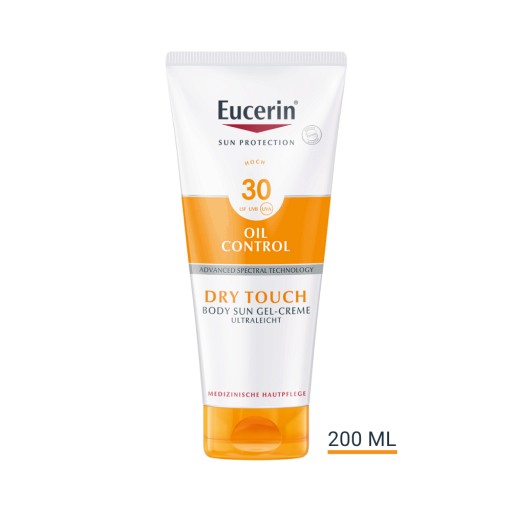 Eucerin Sun Oil Control Body Gel-Creme LSF 30 (200 ml) -  medikamente-per-klick.de