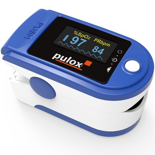 PULOX PO-200A Pulsoximeter blau (1 Stk) - medikamente-per-klick.de