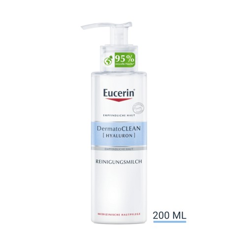 Eucerin DermatoClean [HYALURON] Reinigungsmilch (200 ml) -  medikamente-per-klick.de