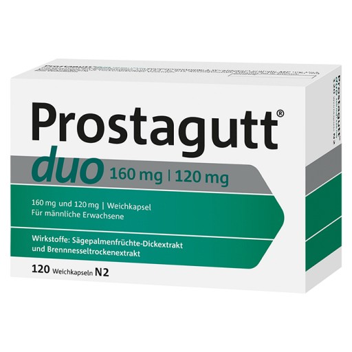 PROSTAGUTT duo 160 mg/120 mg Weichkapseln (120 Stk) - medikamente -per-klick.de