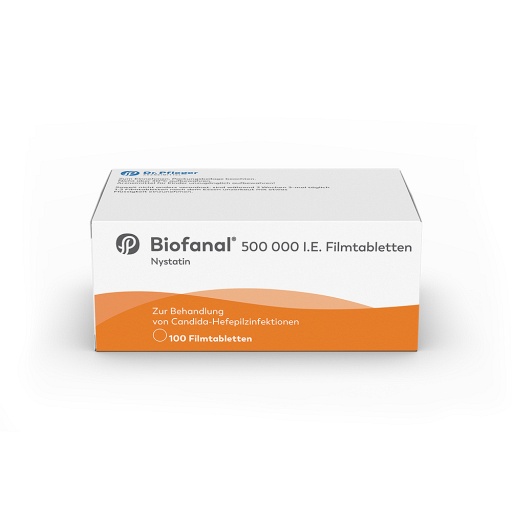 BIOFANAL 500 000 I.E. Filmtabletten (100 Stk) - medikamente-per-klick.de