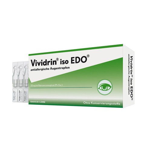 VIVIDRIN iso EDO antiallergische Augentropfen (30X0.5 ml) - medikamente -per-klick.de