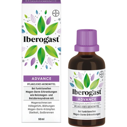 Iberogast® ADVANCE 50 ml: Arzneimittel bei funktionellen und  motilitätsbedingten Magen-Darm-Erkrankungen.