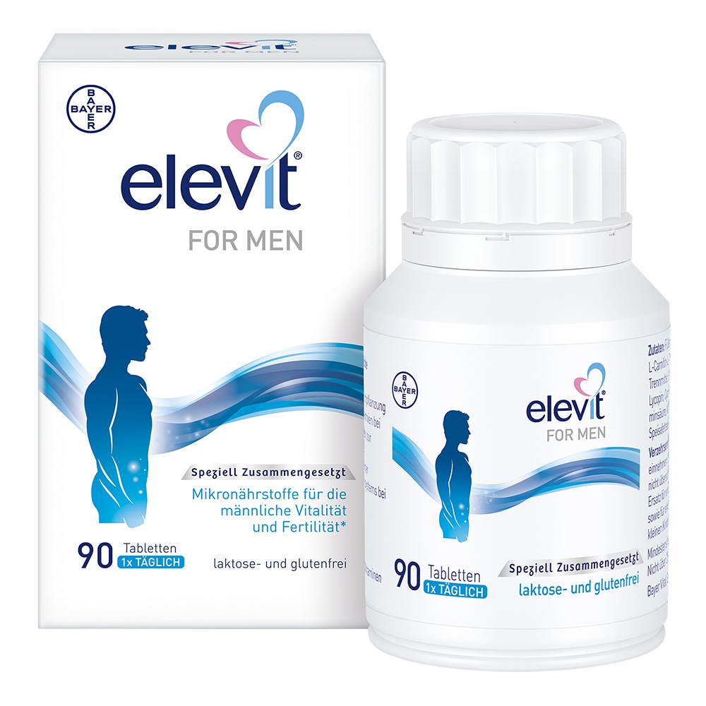 Elevit® FOR MEN, 90 Tabletten (90 Stk) - medikamente-per-klick.de