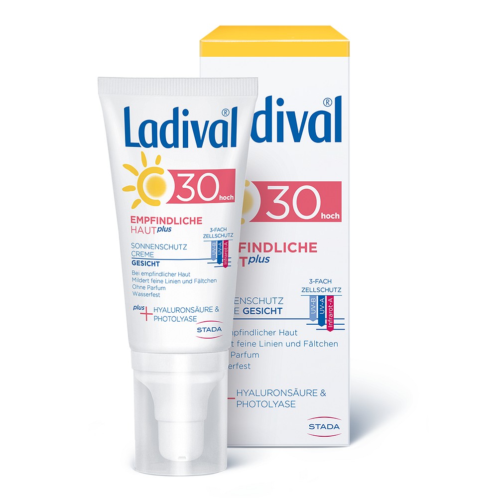 Ladival® Empfindliche Haut plus Sonnencreme LSF 30 (50 ml) -  medikamente-per-klick.de