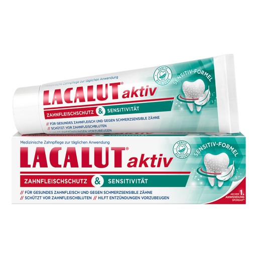 LACALUT aktiv Zahnfleischschutz & Sensitivität (75 ml) -  medikamente-per-klick.de