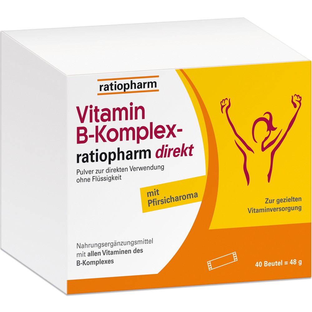 Vitamin B-Komplex ratiopharm direkt (40 Stk) - medikamente-per-klick.de