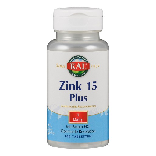 ZINK 15 Plus Tabletten (100 Stk) - medikamente-per-klick.de
