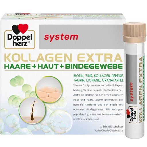 DOPPELHERZ Kollagen Extra system Trinkampullen (30 Stk) - medikamente-per- klick.de