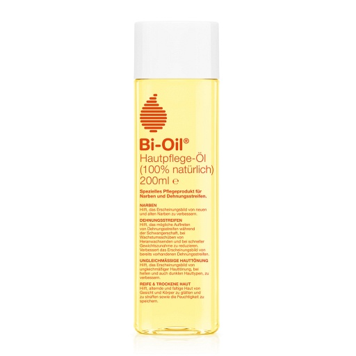 BI-OIL Hautpflege-Öl 100% natürlich (200 ml) - medikamente-per-klick.de