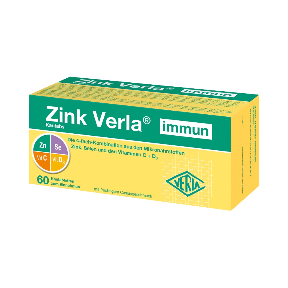 ZINK VERLA immun Kautabs (60 Stk) - medikamente-per-klick.de