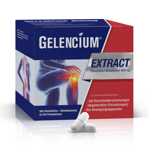 GELENCIUM® EXTRACT bei Arthrose mit Teufelskralle (2X150 Stk) - medikamente -per-klick.de