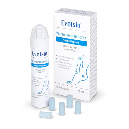 EVOLSIN Warzenvereiserspray (75 ml) - medikamente-per-klick.de