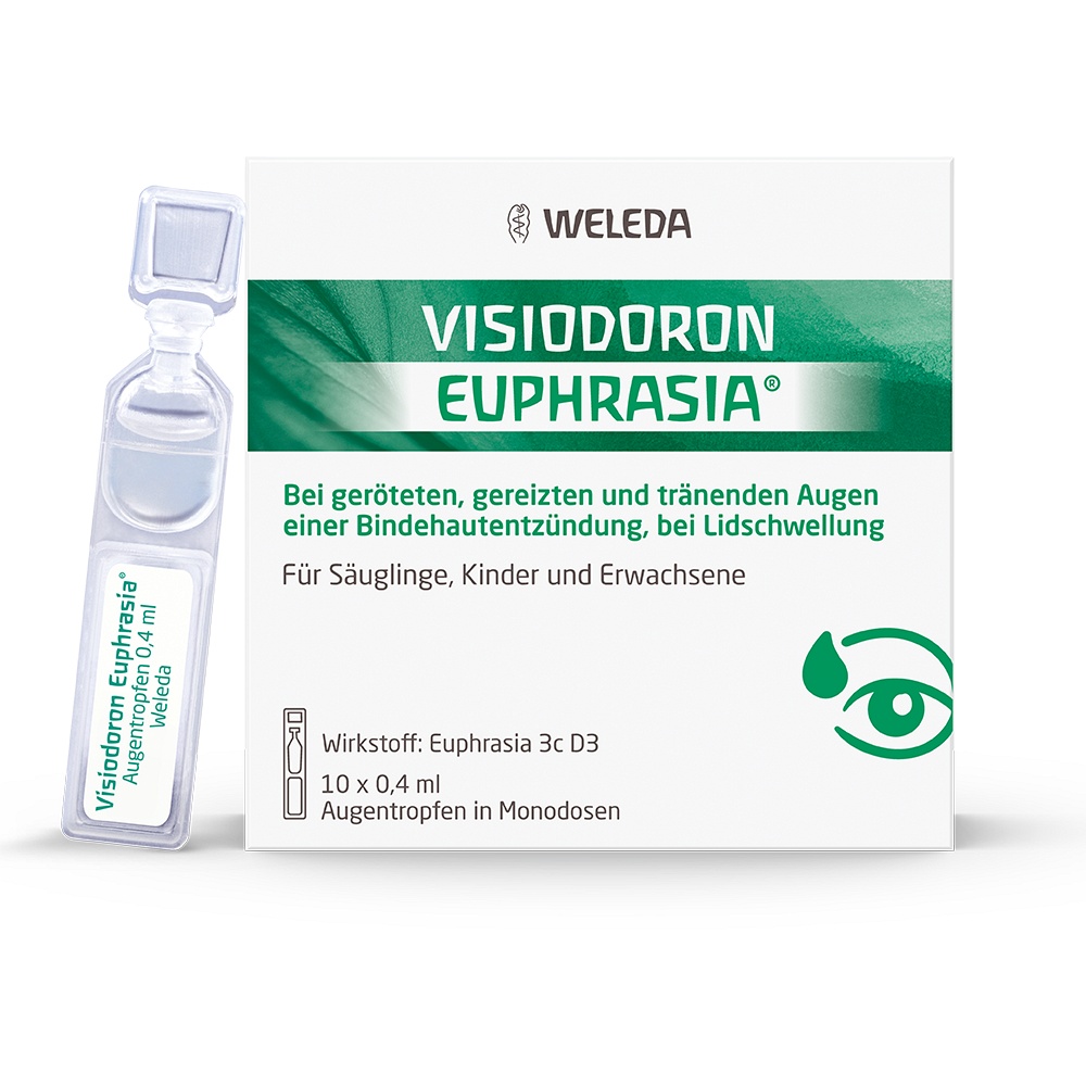 VISIODORON Euphrasia Augentropfen (10X0.4 ml) - medikamente-per-klick.de