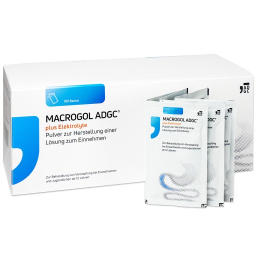 MACROGOL ADGC® plus Elektrolyte Pulver (100 Stk) - medikamente-per-klick.de
