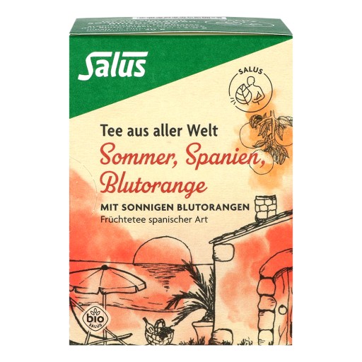 SOMMER SPANIEN Blutorange Bio Salus Filterbeutel (15 Stk) - medikamente -per-klick.de