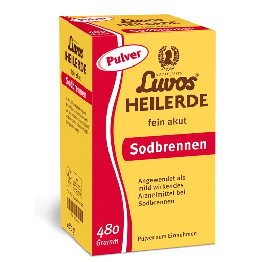 LUVOS Heilerde fein akut Sodbrennen Pulver (480 g) - medikamente -per-klick.de