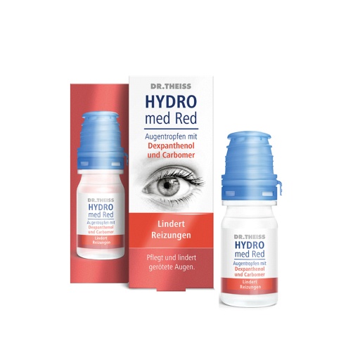 DR.THEISS Hydro med Red Augentropfen (10 ml) - medikamente-per-klick.de